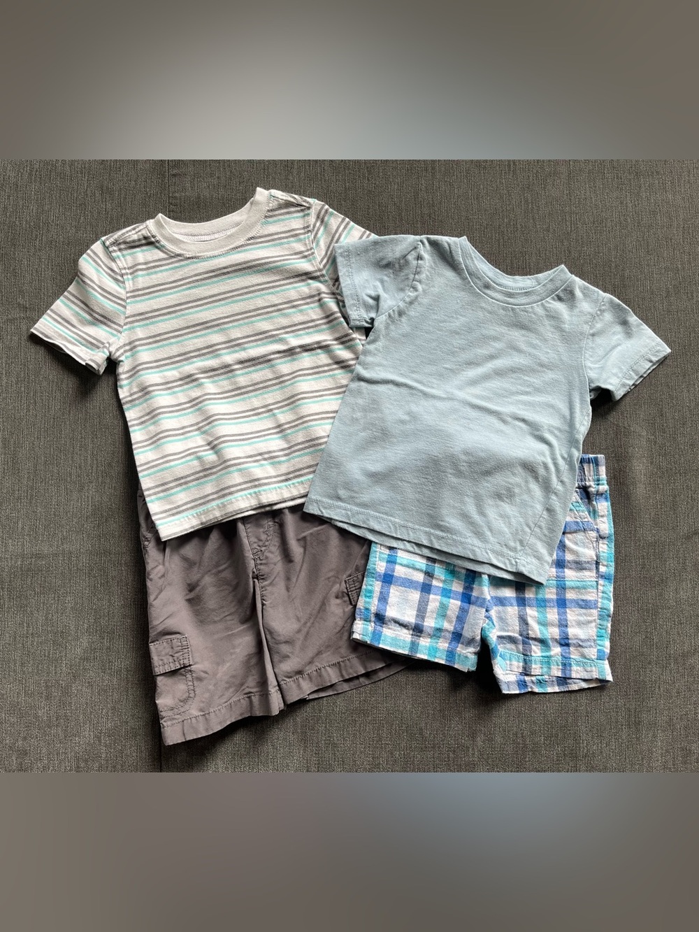 Mixed Brand Toddler Boy’s 2T T-Shirt and Shorts Bundle